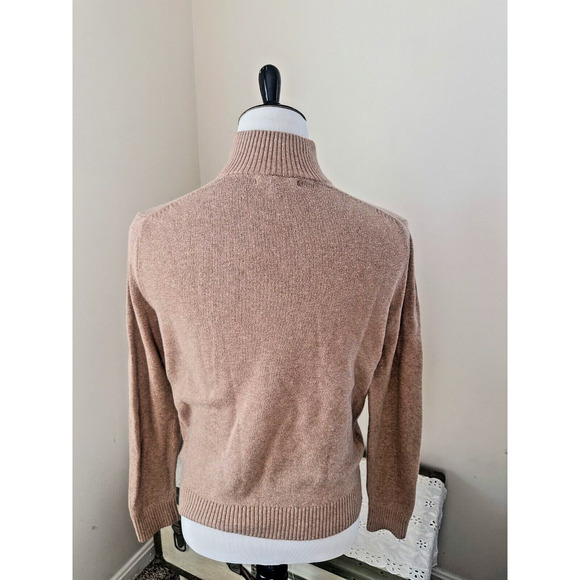 Banana Republic Sweater Men’s Small 100% Cotton Wool Blend 1/4 Button - Picture 4 of 7